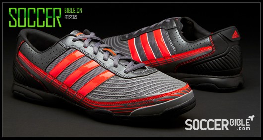 adidas adi5 Turf Football Trainers - Grey/Red/Black