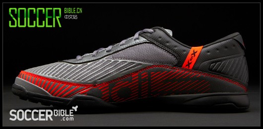 adidas adi5 Turf Football Trainers - Grey/Red/Black