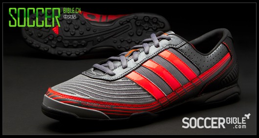 adidas adi5 Turf Football Trainers - Grey/Red/Black