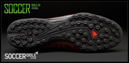 adidas adi5 Turf Football Trainers - Grey/Red/Black