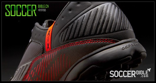 adidas adi5 Turf Football Trainers - Grey/Red/Black