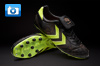 Hummel Legend Football Boots - Black/Neon Yellow