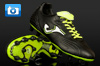 Joma Total Fit Ultralight Football Boots - Black/Lime/White