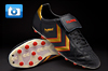 Hummel 86 Gold Football Boots - Black/Gold/Red