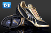 Speed Football Boots - Puma v1.08 Gold/Black/White 