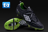 Umbro Speciali R Pro Football Boots - Black/White/Neon