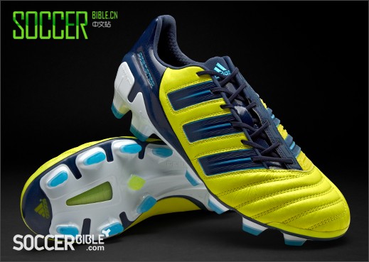 adidas adipower Predator Football Boots - Slime/Indigo/Blue