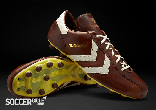 Hummel Roma Vintage Football Boots - Dark Cognac