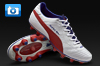 Puma King Finale SL Football Boots - White/Red/Limoges