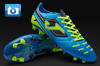 Joma Power Football Boots - Navy/Lime