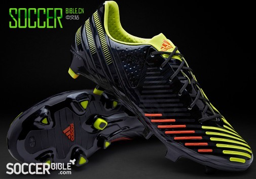adidas Predator LZ SL Football Boots - Black/Electricity/Infrared