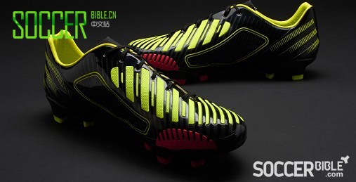 adidas Predator LZ SL Football Boots - Black/Electricity/Infrared
