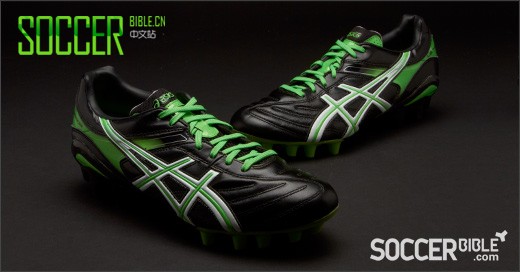 Asics Lethal Tigreor 5 Football Boots - Black/White/Green