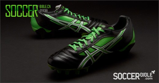 Asics Lethal Tigreor 5 Football Boots - Black/White/Green