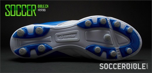 Lotto Stadio Potenza II 100 Football Boots - White/Blue  