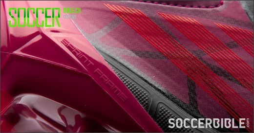 adidas f50 adizero miCoach Graphic Football Boots - Black/Infrared/Pink
