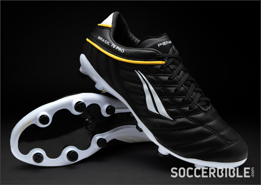 Penalty Brasil 70 Ultra Football Boots - Black/White/Yellow & White/Blue/Black