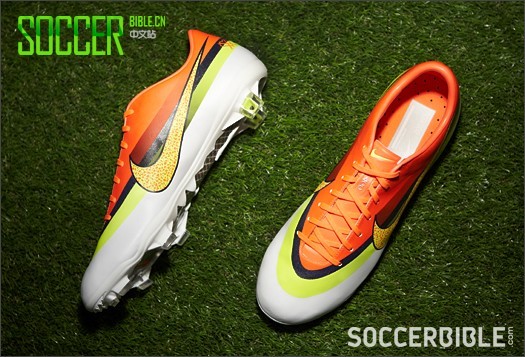 Nike Mercurial Vapor IX CR FG - White/Volt/Crimson - Football Boots