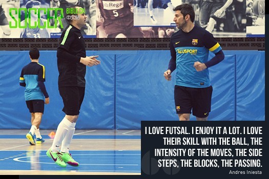 Andrs Iniesta & Jordi Torras Futsal Q&A - Football News