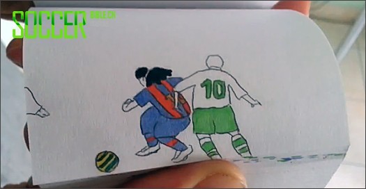 Ronaldinho Magic Recreated In Flipbook Form - Football News