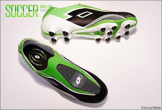 Lotto Zhero Gravity II 100 Football Boots - Black/Green - Football Boots