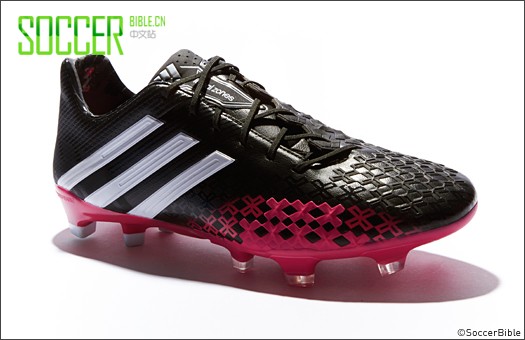 adidas Predator LZ Football Boots - Black/White/Berry - Football Boots