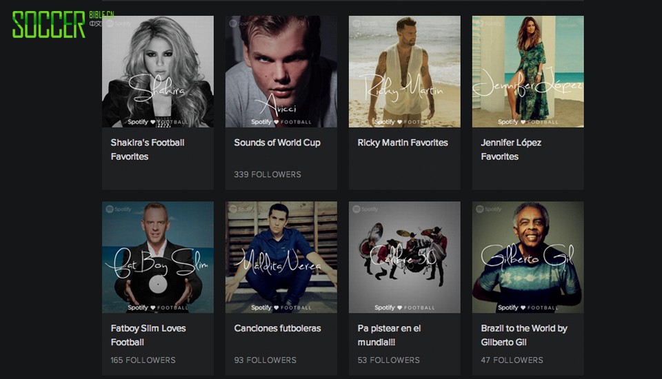 Spotify launch World Cup dedicated site : Football News : Soccer Bible