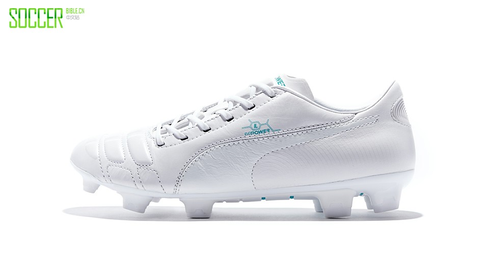 PUMA evoPOWER 1 Leather "Metallic White" : Football Boots : Soccer Bible