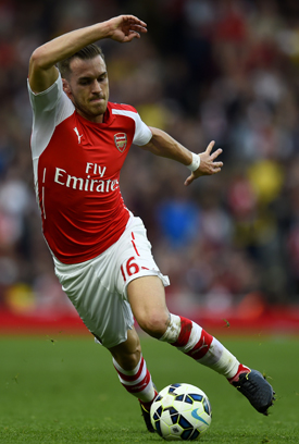 Aaron Ramsey (Arsenal) Nike Tiempo Legend V