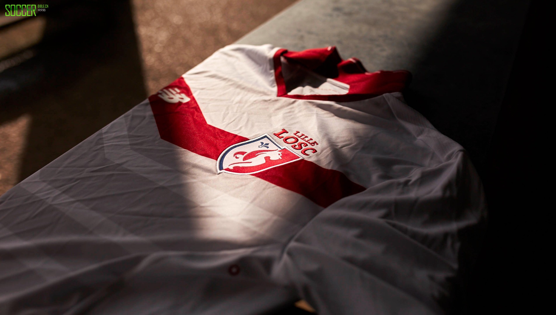 LOSC Lille 2016/17 home kits by New Balance : Football Apparel : Soccer Bible