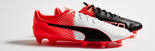 PUMA evoSPEED SL II "Black/White/Red Blast" : Football Boots : Soccer Bible