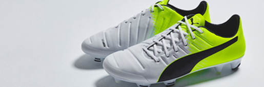 PUMA evoPOWER 1.3 "White/Safety Yellow" : Football Boots : Soccer Bible