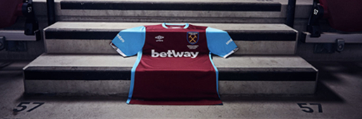 West Ham 16/17 Home by Umbro : Football Apparel : Soccer Bible