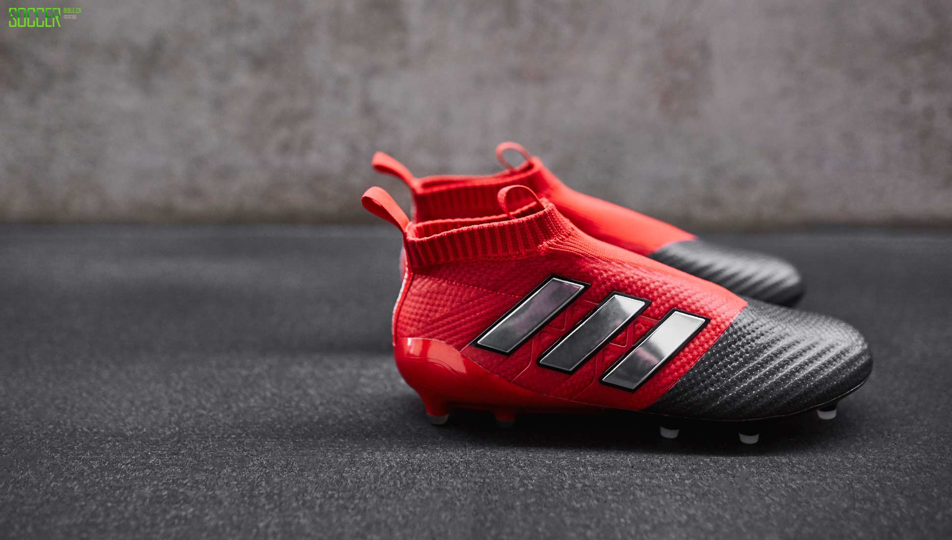 adidas ACE 17+ Purecontrol "Red/Core Black/White" : Football Boots : Soccer Bible