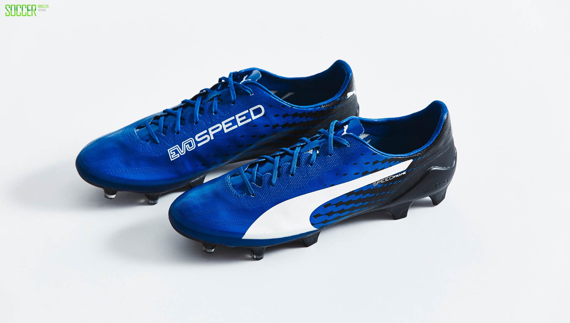 PUMA evoSPEED 17.SL "True Blue/White/Black" : Football Boots : Soccer Bible
