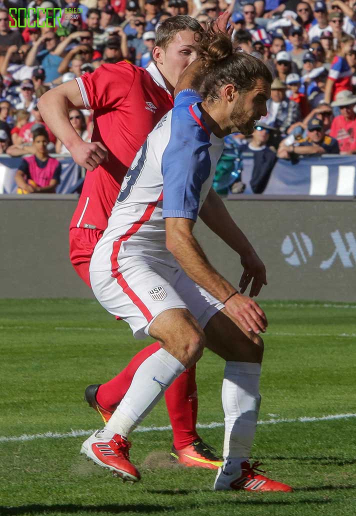 Graham Zusi (USMNT) adidas Copa 17.1 Red Limit
