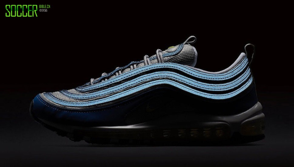 致敬大罗 大西洋蓝色Nike Air Max 97上市