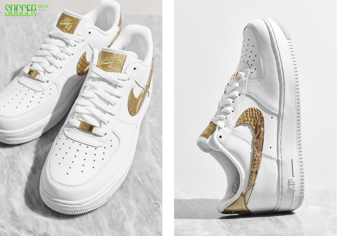致敬C罗 耐克发布Air Force 1 CR7 Golden Patchwork运动鞋