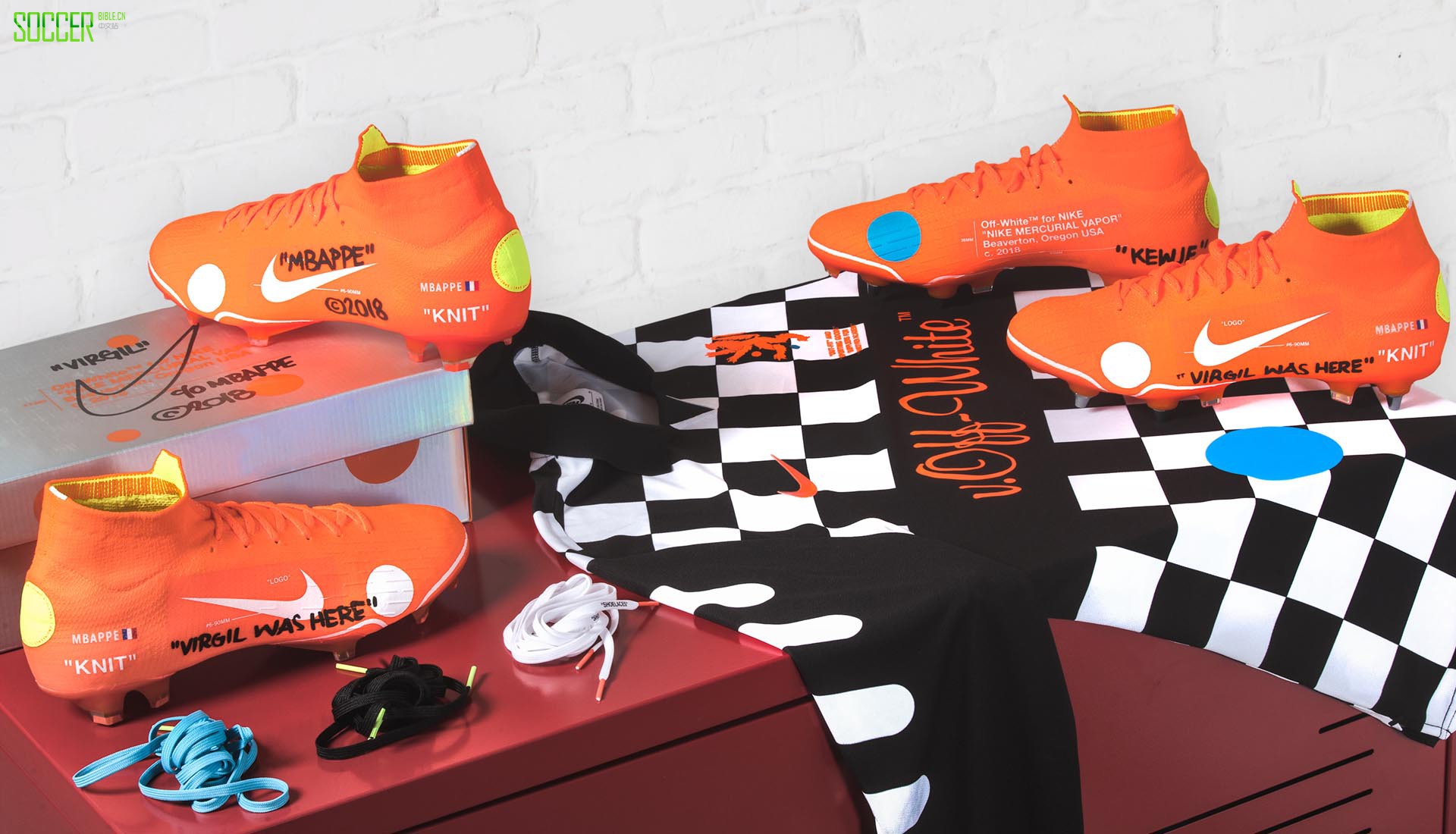 基利安·姆巴佩将发布NIKE x Virgil Abloh Mercurial 360刺客足球鞋