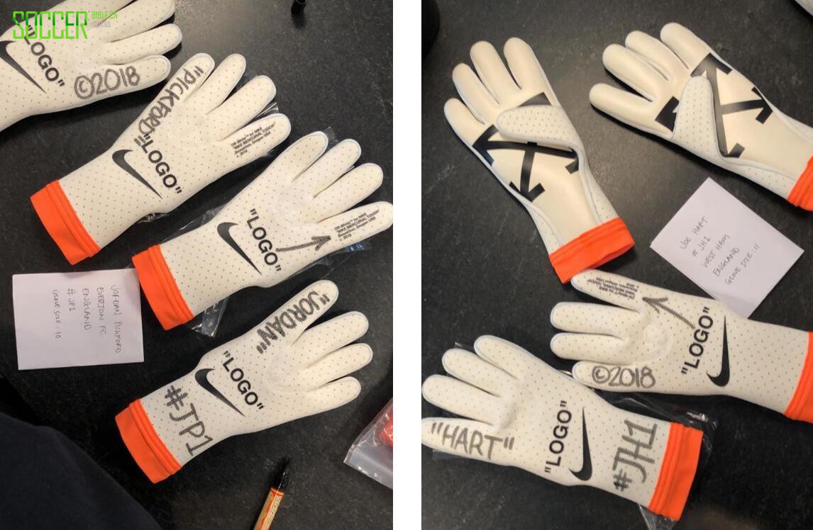 Virgil Abloh 揭露Off-White联名定制款耐克守门员手套