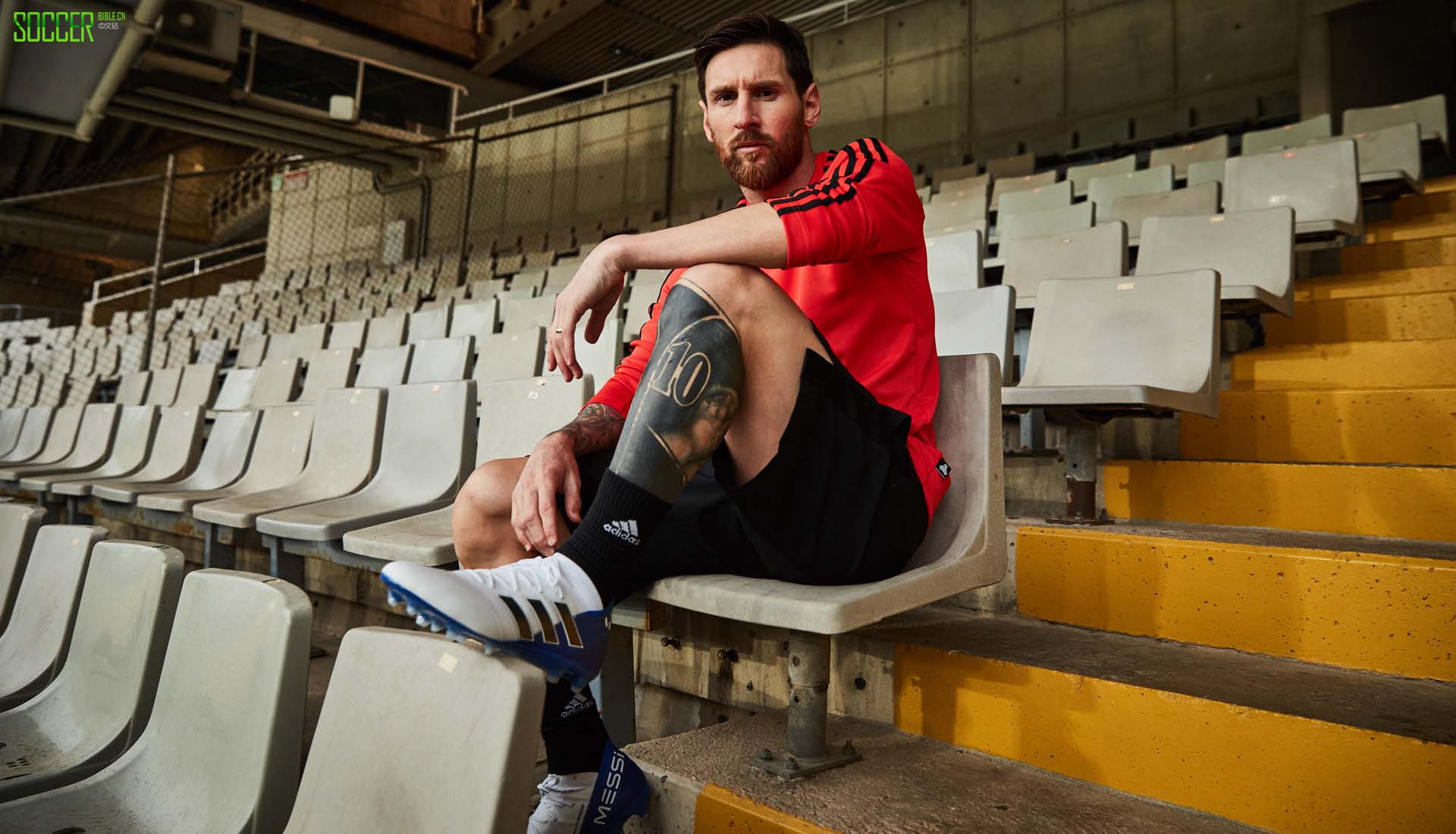 阿迪达斯发售Nemeziz Messi 18.1“白/黑/蓝”配色
