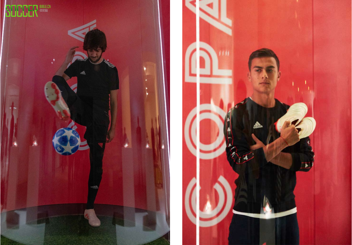 明日之子 迪巴拉在米兰推出阿迪达斯全新 COPA 19