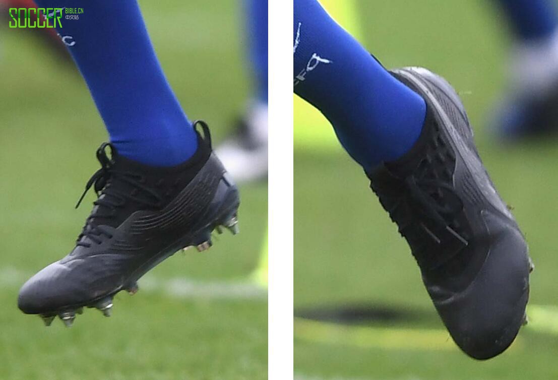 坎特上脚下一代PUMA ONE足球鞋