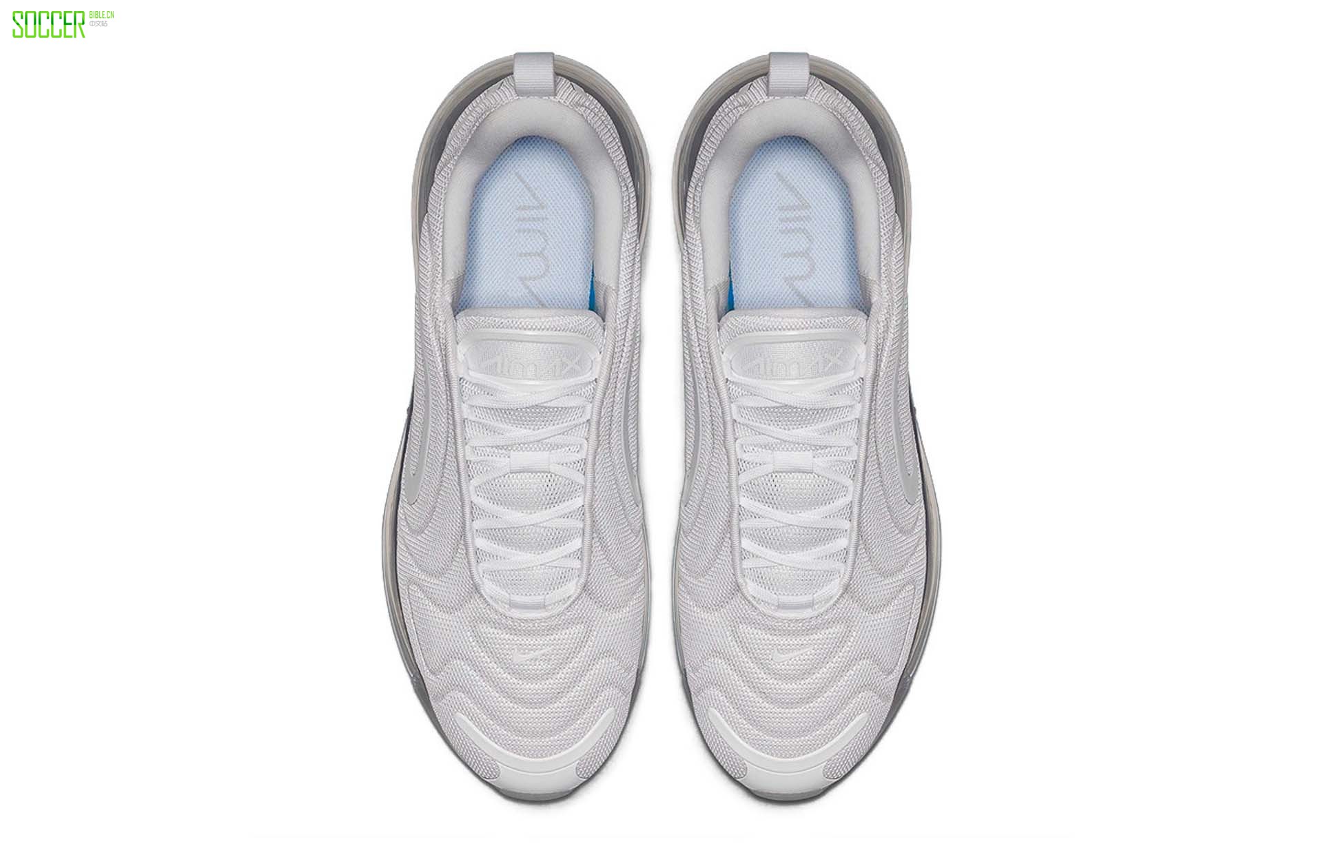 耐克Air Max 720金属白配色