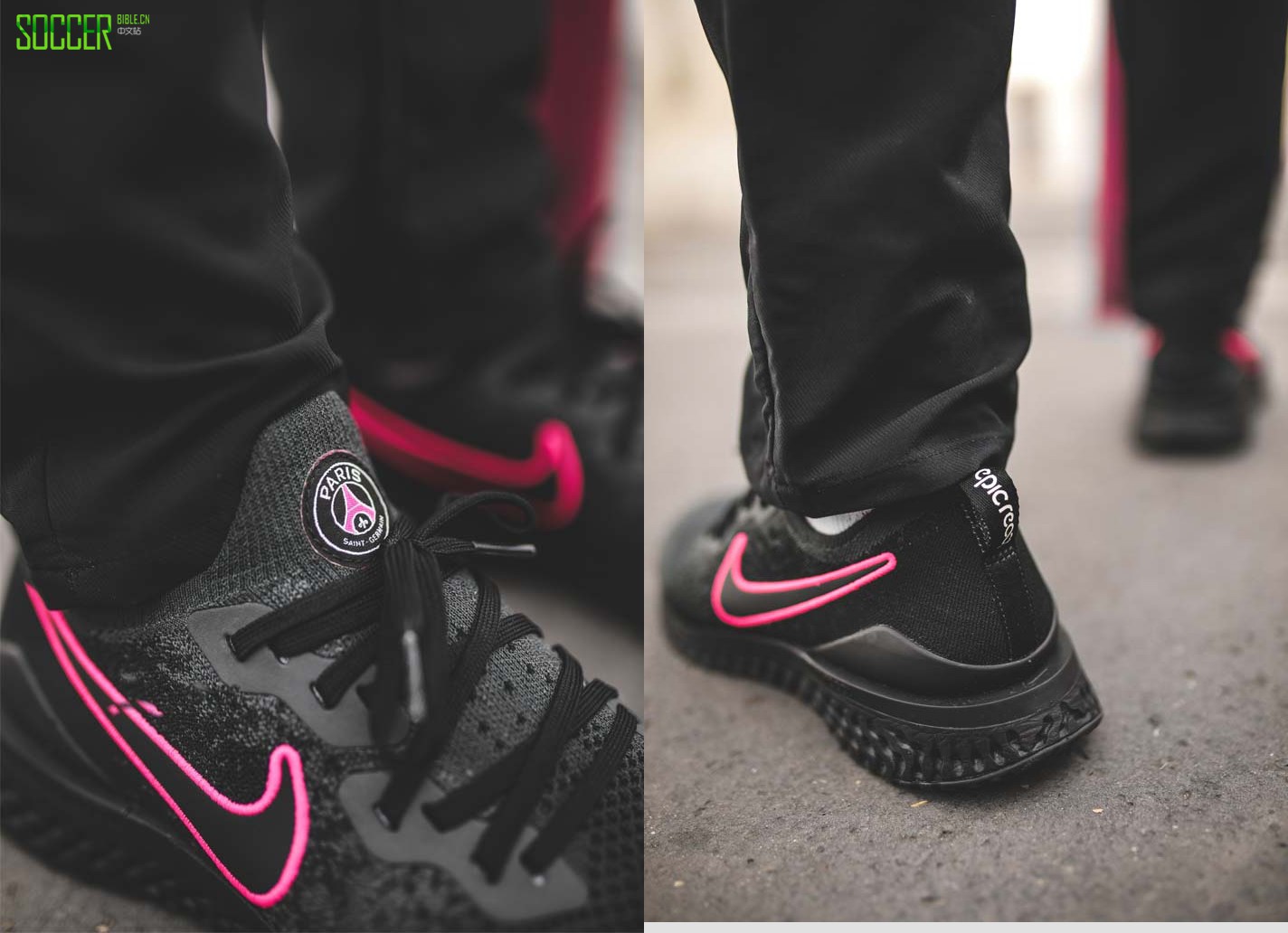 耐克发布PSG Epic React Flyknit 2运动鞋