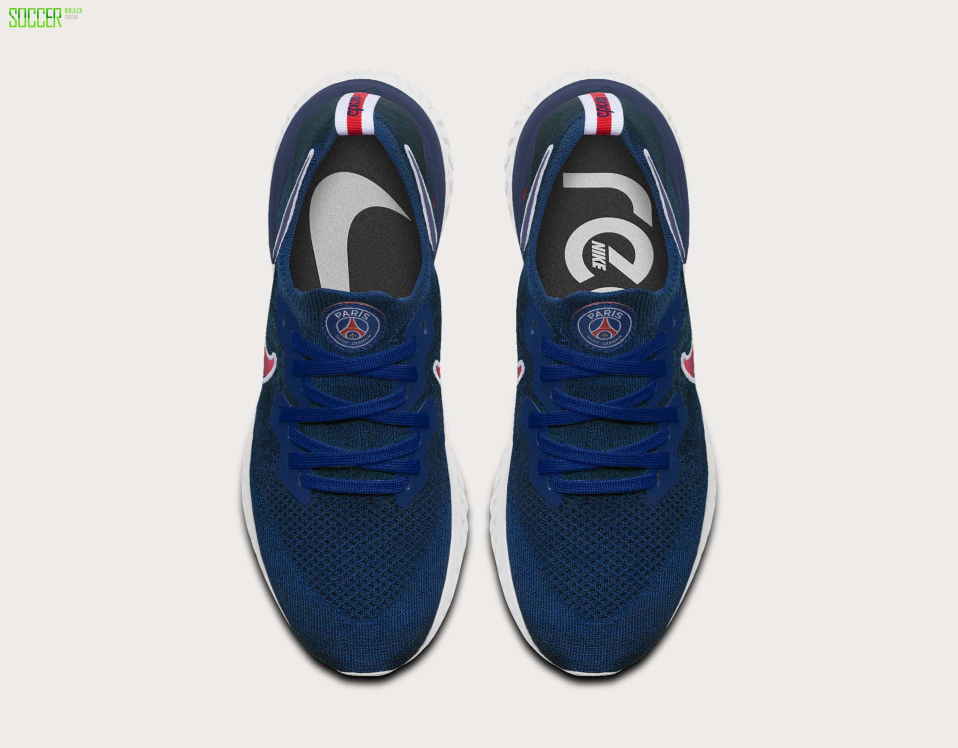 Nike发布“Traditional Blue”PSG Epic React Flyknit