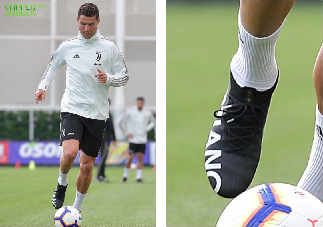 C罗训练中上脚全新特别版Mercurial Superfly